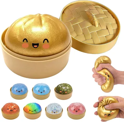 Last Page® Glitter Dumpling Squishy – Best Deal