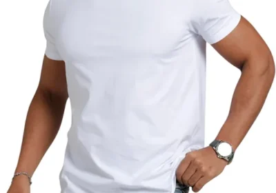 Le T-shirt homme Iconique à col rond Slim Fit - Coton doux respirant Sans étiquette - T-shirt Homme du S au 4XL in France