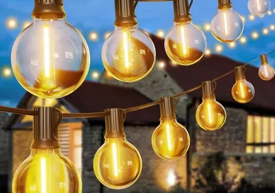 Free ad: LED-Feierlichkeiten im Freien 33,5 m - Wetterfester 50+ G40 Birnen Warmweiß in Finland. LED-Feierlichkeiten im Freien 33,5 m - Wetterfester 50+ G40 Birnen Warmweiß in Finland