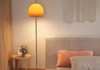 Free ad: LED Floor Lamp Orange Glass Shade 3 Color Temp Best Deal in New Zealand. LED Floor Lamp Orange Glass Shade 3 Color Temp Best Deal in New Zealand