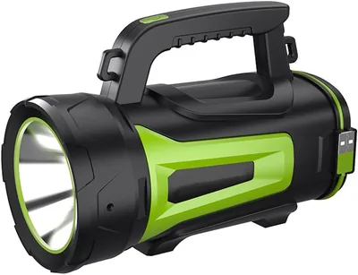 LED Handheld Flashlight Lantern – Super Bright USB Rechargeable Waterproof