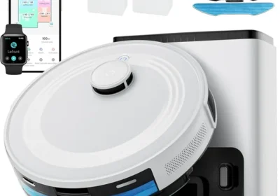 Lefant M2 Plus Aspirapolvere Robot con Mappatura Laser, 6000Pa, Navigazione dToF + Sensori PSD, Raccogli 2.5L Automatico in Italy