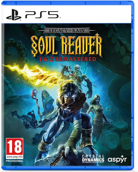 Legacy of Kain : Soul Reaver 1 & 2 Remastered – PS5 (Version française) – 51% de réduction