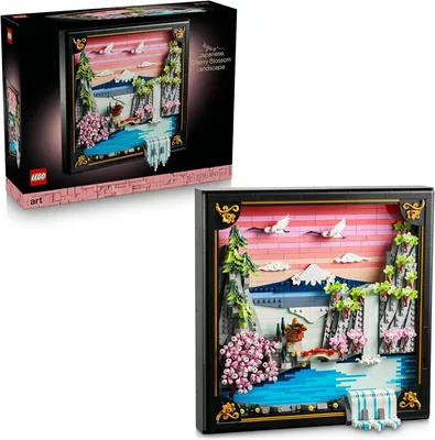 LEGO Art Japanese Cherry Blossom 3D Wall Decor – 15% Off