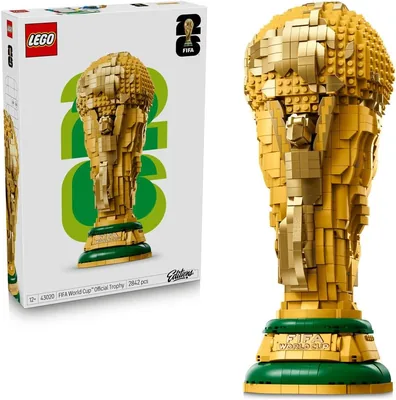 LEGO FIFA Weltmeistertrophy – 3D Bau-Set mit Mini-Figur – Fußball Geschenk