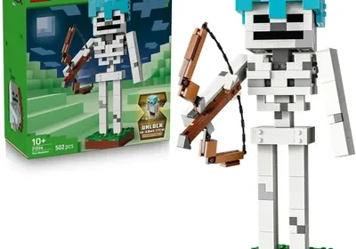 Free ad: LEGO Minecraft Esqueleto de Juguete - Figura Articulada con Casco de Diamante, Arco y Flecha y Base de Hierba - Decoración de Habitación - Gamer G in Spain. LEGO Minecraft Esqueleto de Juguete - Figura Articulada con Casco de Diamante, Arco y Flecha y Base de Hierba - Decoración de Habitación - Gamer G in Spain