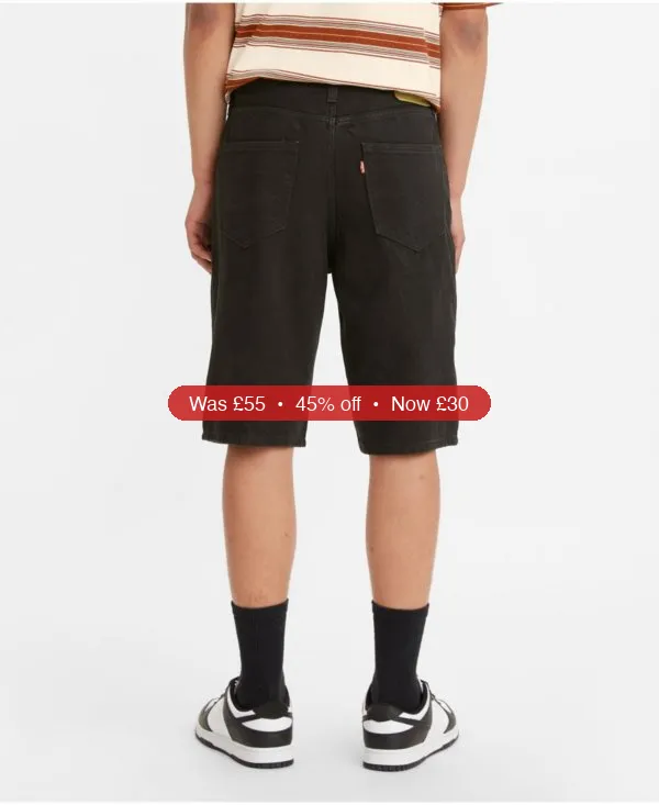 Levi’s Men’s 469™ Loose-Fit 12″ Jean Shorts – 45% Off