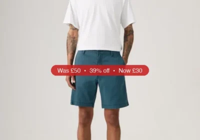 Levi's Men's Relaxed-Fit 8" Chino Shorts - 39% Off in United States