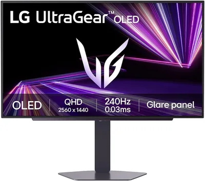 LG OLED Ultragear 27GX704-B.AEU | Écran de jeu GX7 Series (2026) | 27 pouces | 16:9 OLED QHD