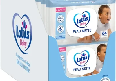 Lingettes Lotus Clean Skin pour bébé - Pack de 12 x 64 Best Deal in France