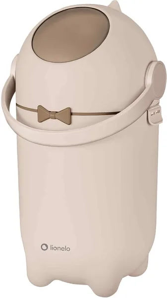 Lionelo Purebin 10L – Cestino Pannolini Igienico e Senza Odori – Compatibile con Sacchi Universali