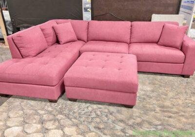 Free ad: Loaf Pink Sofa Couch ~Sofa Settee in Manchester. Loaf Pink Sofa Couch ~Sofa Settee in Manchester
