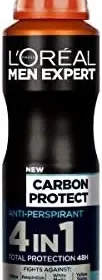 L'Oréal Men Expert Antyperspirant w sprayu Carbon Protect 150ml - Najlepszy Ceny in Poland