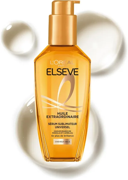 L’Oréal Paris Elseve Huile Extraordinaire – Soin Multi-Usage Sans Rinsage – Enrichi en RA – 11% Off