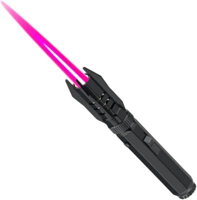 Lux Blaze Lighter, Torch, Refillable, Windproof Butane for Camping; Windproof Flame Lighter Ideal fo