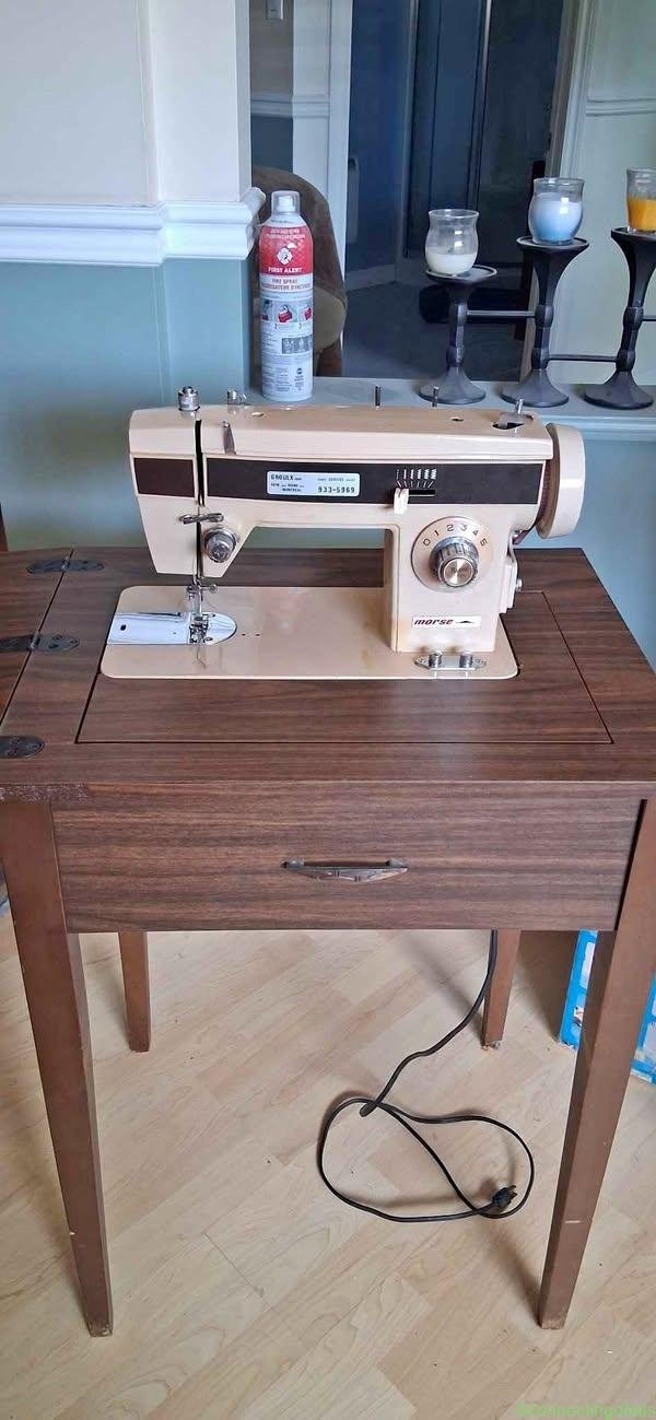 Machine à coudre à donner