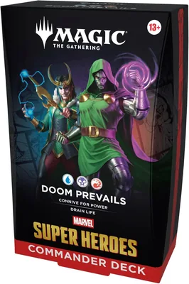 Magic: The Gathering Marvel Super Heroes Commander Deck – Doom Prevails | Best Deal