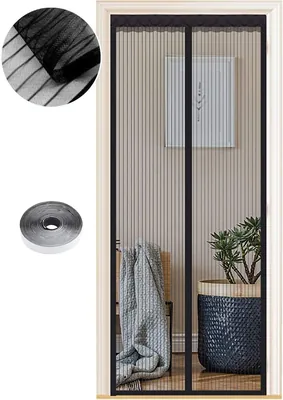Magnetische Insektschutz-Türenvorhang, 60 x 200 cm – 28% Rabatt