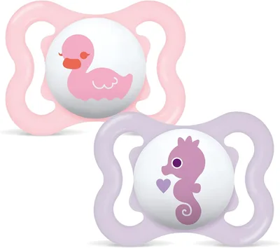 MAM Baby Supreme Pacifier SkinSoft Silicone Orthodontic 0-6 Months