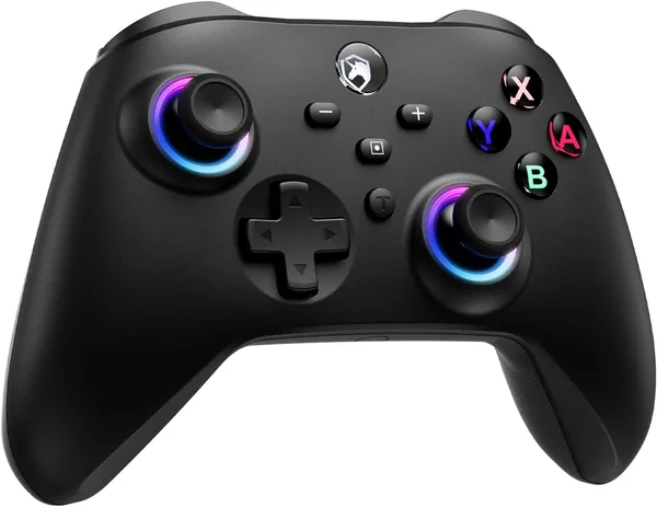 Mando Upgrade para Switch/Switch 2, Mando Inalámbrico con Gatillos de Recorrido, Batería 1000mAh, LED RGB/Gyro Axis/Turbo/VI – 5% de Descuento
