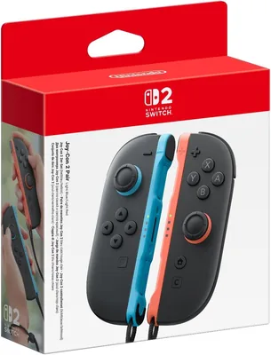 Manettes Nintendo Joy-Con 2 (Gauche Bleu Clair & Droite Rouge Clair) pour Switch – 22% Off