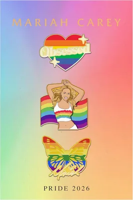 Mariah Carey Official Pride Pin Set Best Deal