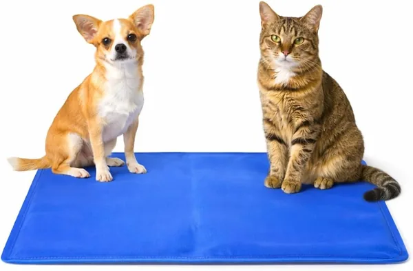 Mat per Cani e Gatti Generico con Raffreddamento, 40 x 50 cm, Rivestimento Impermeabile, Ideale per l’Estate