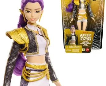 Mattel KPop Demon Hunters HUNTR/X Rumi "Golden" Singende Puppe mit Entfernbarem Signatur-Outfit und 5 Gelenken Film In - Best Deal in Croatia
