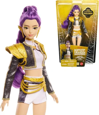 Mattel KPop Demon Hunters HUNTR/X Rumi “Golden” Singende Puppe mit Entfernbarem Signatur-Outfit und 5 Gelenken Film In – Best Deal