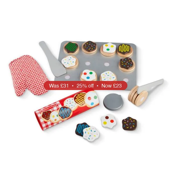 Melissa and Doug Melissa & Doug Slice and Bake Cookie Set – 25% Off