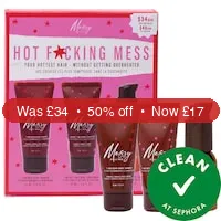 Messy by Alli Webb Hot Mess Mini Hair Styling Set for Frizz Control and Hydration - 50% Off in United States