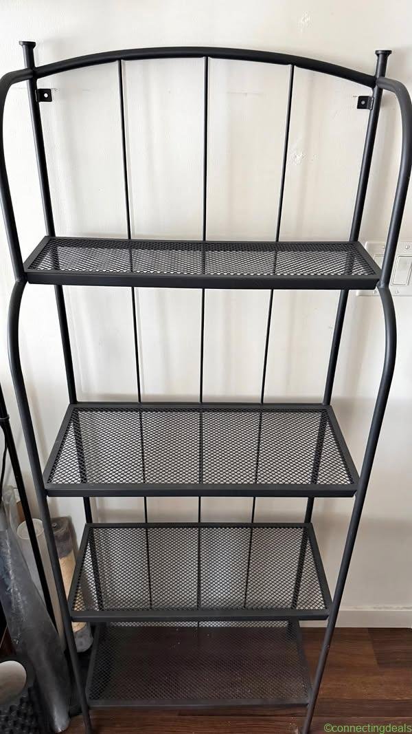 metal shelf