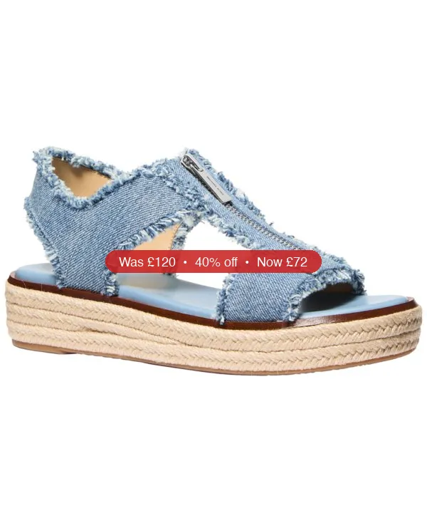 MICHAEL Michael Kors Michael Kors Women’s Berkley Espadrille Platform Sandals – 40% Off