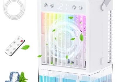 Mobiler Luftkühler mit 1500ml Wasserreservoir, 3 Modi & 5 Geschwindigkeitsstufen - Best Deal in Hungary