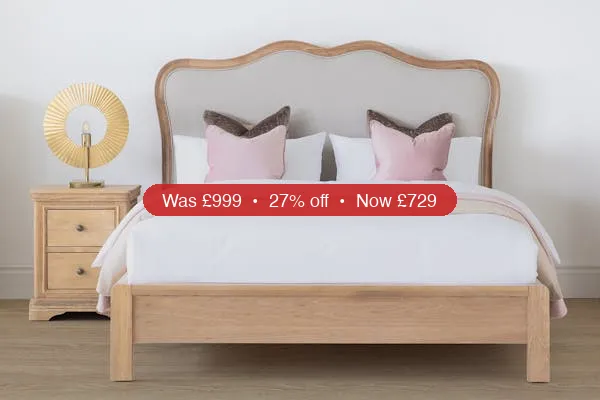 Montreal Bed Frame | Double | 4ft6 | Natural – 27% Off