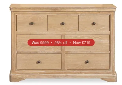 Free ad: Montreal Dresser | 7 Drawer | Natural - 28% Off in Ireland. Montreal Dresser | 7 Drawer | Natural - 28% Off in Ireland