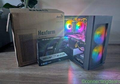 Mooie RGB GAME PC! i5-10th Gen / 16G DDR4 / RX580 in Rotterdam