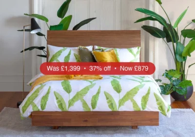 Mooring Bed Frame | Super King | 6ft | Natural - 37% Off in Ireland