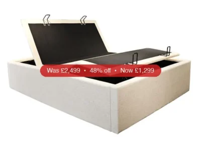 Free ad: Motion Bed Ottoman N700 | King | 5ft | Beige - 48% Off in Ireland. Motion Bed Ottoman N700 | King | 5ft | Beige - 48% Off in Ireland