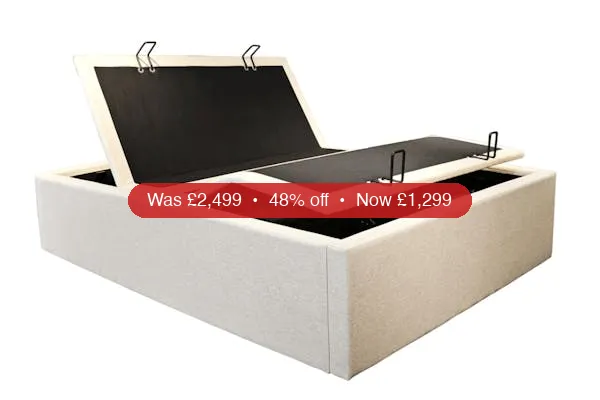 Motion Bed Ottoman N700 | King | 5ft | Beige – 48% Off