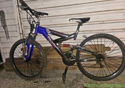 Free ad: Mountain bike, 21 speed with dual suspension in Auckland. Mountain bike, 21 speed with dual suspension in Auckland