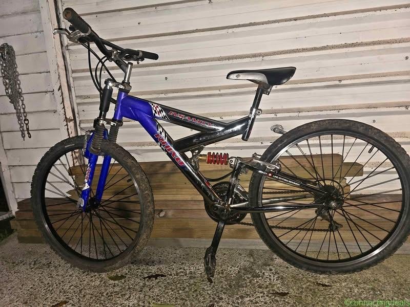 Mountain bike, 21 speed with dual suspension