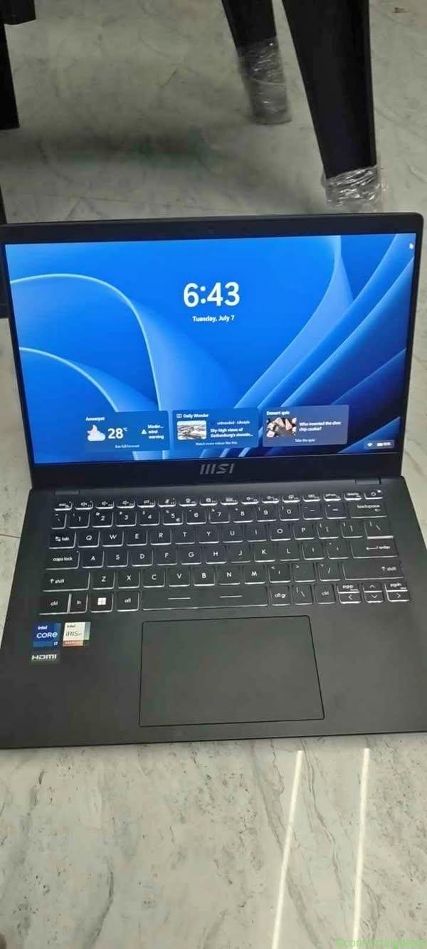 MSI Modern 14, Intel 12th Gen. i7-1255U Laptop