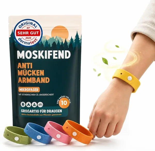 Mückenschutz Armband – Moskitoabwehr für Kinder und Erwachsene | Best Deal