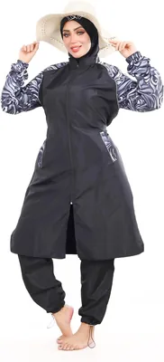 Muslim Women’s 4-Piece Swimsuit – Waterproof Long Sleeve Burkini Hijab – AED 149 | Best Deal