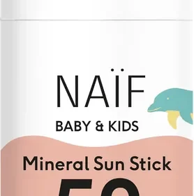 Naïf - Bastoncino Solare Minerale - Per Bambini - SPF 50 - Senza Profumo - Senza Microplastiche, Oli Minerali o Siliconi in Italy