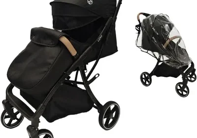 Nania Lexy - Poussette urbaine compacte, 0 à 4 ans (22 kg max), légère (7,5 kg), poussette à manchet, réversible, Best Deal in France