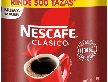 Free ad: Nescafé Clásico Café 100% Puro Soluble - Ahorra un 25% in Mexico. Nescafé Clásico Café 100% Puro Soluble - Ahorra un 25% in Mexico
