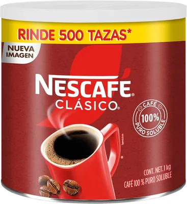 Nescafé Clásico Café 100% Puro Soluble – Ahorra un 25%