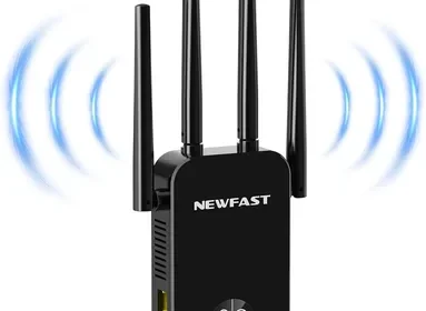 Free ad: NEWFAST WLAN Verstärker, 1200 Mbps WiFi-Erweiterung Dualband WLAN-Wiederholer mit 4 schwenkbaren Antennen, WPS, MU-MIMO, Wiederholungsunterstützung | Best Deal in Germany. NEWFAST WLAN Verstärker, 1200 Mbps WiFi-Erweiterung Dualband WLAN-Wiederholer mit 4 schwenkbaren Antennen, WPS, MU-MIMO, Wiederholungsunterstützung | Best Deal in Germany